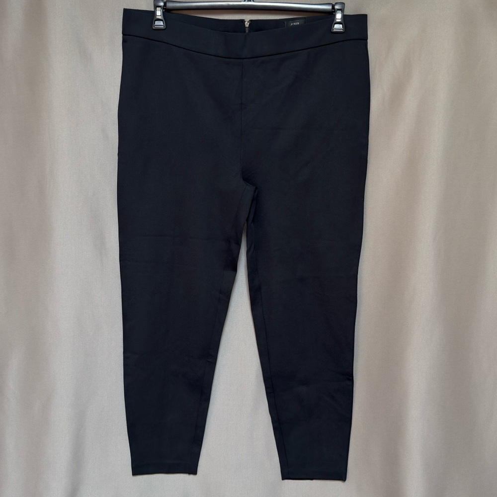 NWOT J.Crew Ponte Pants Black, Plus Size 2X, Any Day Pixie, Stretch, Leggings